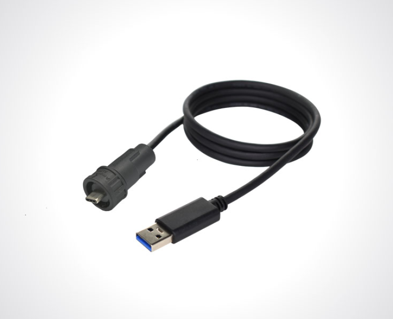 Cabo USB 2.0 Ewent Type-C > Type-A 1 M